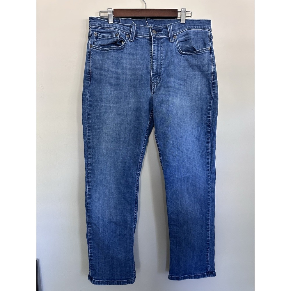 Levis 514 36x30 Straight Fit Jeans Stretch‎ Jeans Color Medium Wash Blue
